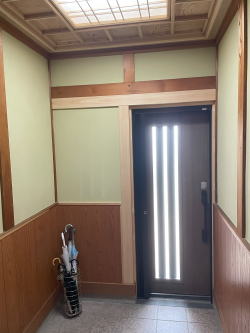 玄関・格天井